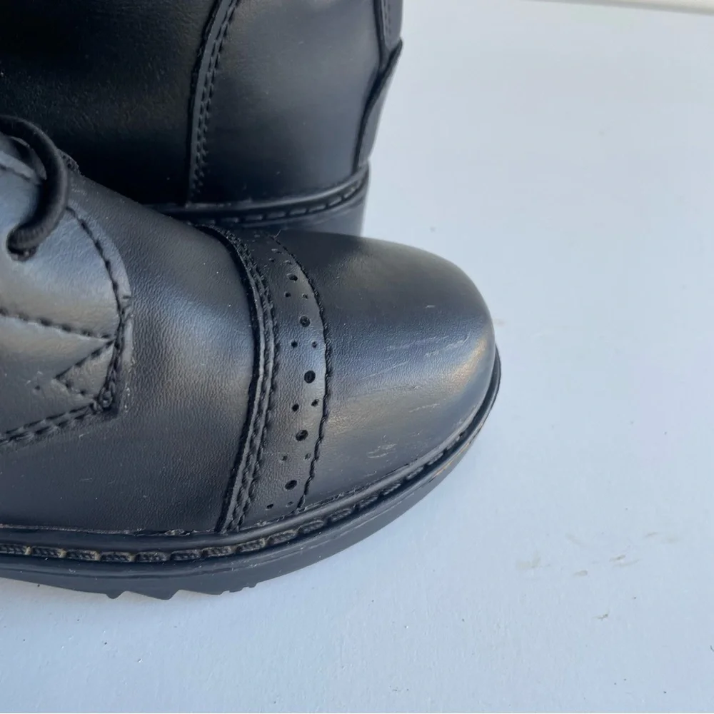 Kids TuffRider Black Lace-Up Riding Boots